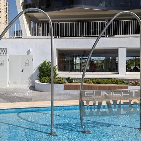 Sunset Waves Wow Apartment Benidorm